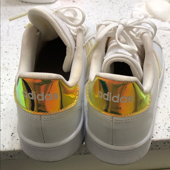adidas Sneakers in White with Iridescent - Picture 11 of 16
